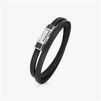 Bracelet Brosway Man ink in Faux leather BIK138